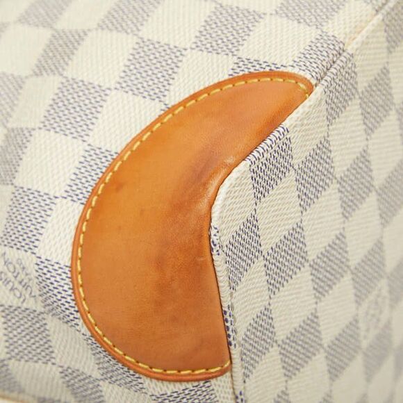 Louis Vuitton Damier Azure Hampstead PM N51207 White PVC Leather Women's Louis - Picture 7 of 10